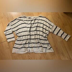 Lou & Grey (Loft) Oversized Striped Sweater